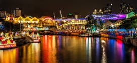 Das Chinesische Laternenfest erstrahlt Clarke Quay nur noch einmal stärker