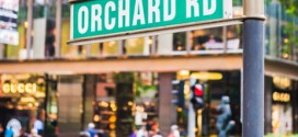 Die weltberühmte Orchard Road von Singapur - ein Shoppingparadies für Luxusmarken